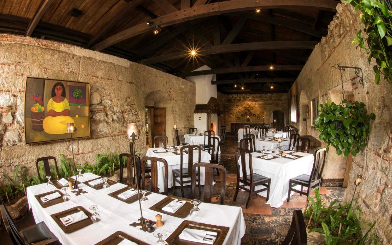 Hotel Museo Spa Casa Santo Domingo Antigua Exterior photo Interior of the restaurant